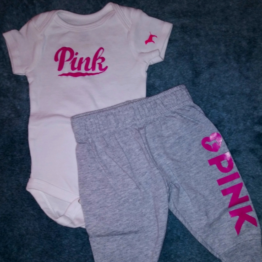 Baby girl Pink outfit set